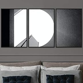signwin 3 Piece Framed Canvas Wall Art Abstract...