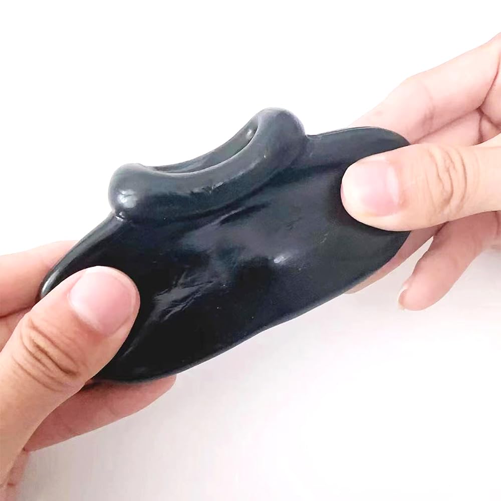 Amazon.com: YILUQIFLY Bull Bag Ball Stretcher Snug,Scrotum Silicone  Ballstretcher Ballsack,Testicle Bondage,Sex Toys for Men Suit Clear/ (Black  and White) : Health & Household