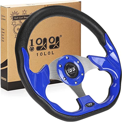 10L0L Universal Golf Cart Steering Wheel Hub for Yamaha EZGO Club Car,Easy Install and Safety Beautiful Golf Buggy Steering Wheel Hub