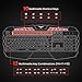 immagine 3HAVIT Tastiera e Mouse da Gioco Filo Gaming Tastiera e Mouse Impostati con Luce LED, 4 Livelli DPI, 8 Tasti Multimediali e 19 Tasti Anti-ghosting 7 Diversi Colori, per computer PC (Layout Italia Nero)