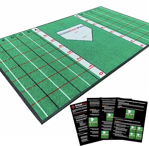 Stride Right Hitting Mat Training System | 2-in-1...