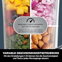Ninja 2-in-1 Detect Power Mixer Pro & Single Serve, 1200W Mixer mit Krug, & Single Serve Tasse, Smoothies mixen, Gemüse hacken & Frozen Drinks mixen, Kupfer/Schwarz, TB301EUCP – Ansicht 4
