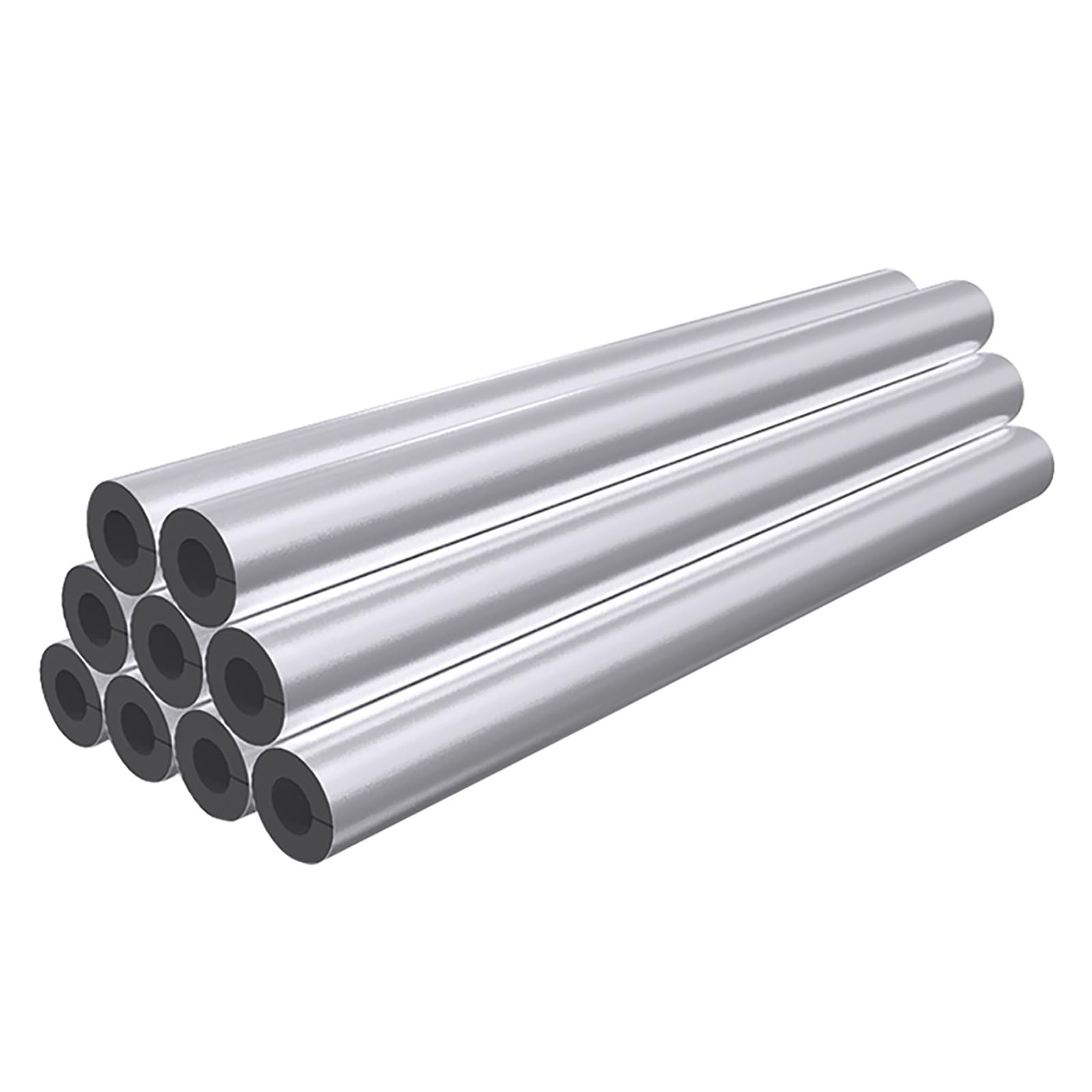 Guaina Isolante In Gomma,Isolamento Tubi Resistente Alle Intemperie Tubo,Tubo Isolante Antigelo Per Esterni,ID 20-114mm,Per Protezione Dell'energia Solare,Irrigazione Invernale All'aperto ( Size : 89m