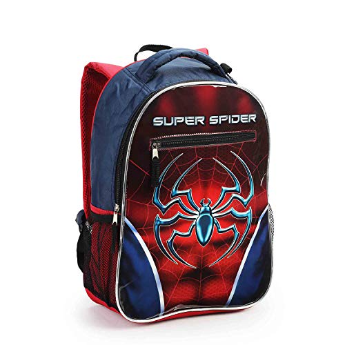 KIT MOCHILA DE COSTAS HOMEM-ARANHA C/5 ITENS SPIDER-MAN INFANTIL CRIANÇAS MENINOS DE 2 A 8 ANOS