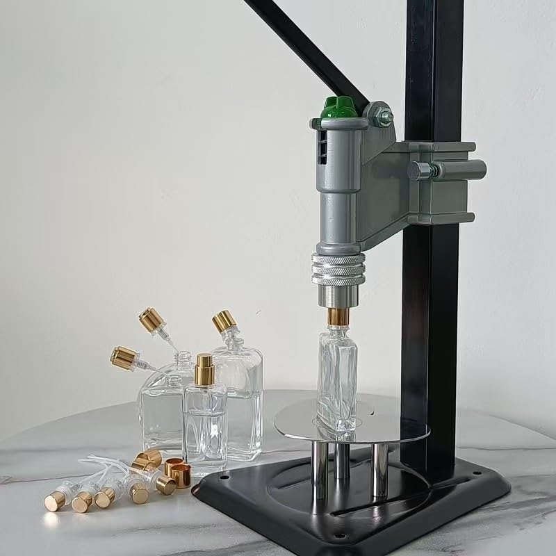 Machine de capsulage à presse pour fixer les bouchons de parfum de 13mm - 6