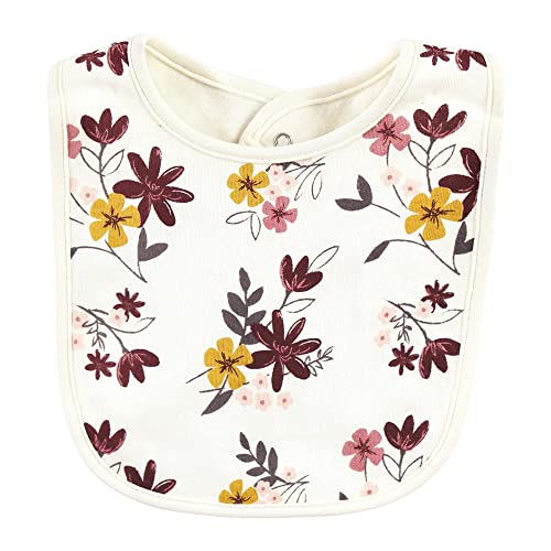 Image of Hudson Baby Unisex Baby Cotton Bibs, Mommys Bestie, One Size