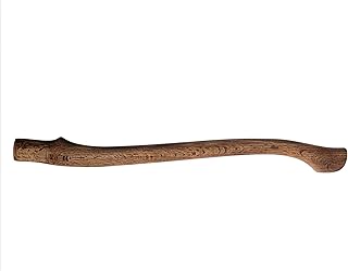 32.6" Beech Wood Axe Handle Replacement Kit for 34.3" Wood Splitting Axe, Includes Steel Wedges