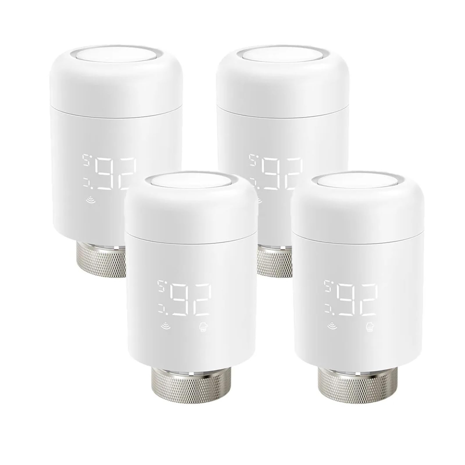 Thermostat, 1-6PCS Smart Heizkörper Stellventil Thermostat Ventil Temperatur Controller(4PC)