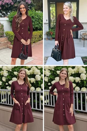 OUGES Midi Dress with Pockets – Great Deal at $8.55 - Image 5