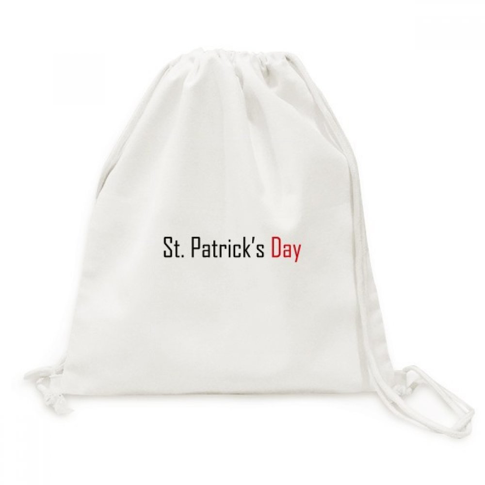 Sac à dos Saint-Patrick DIYthinker en toile cordon de serrage pour voyage - 5