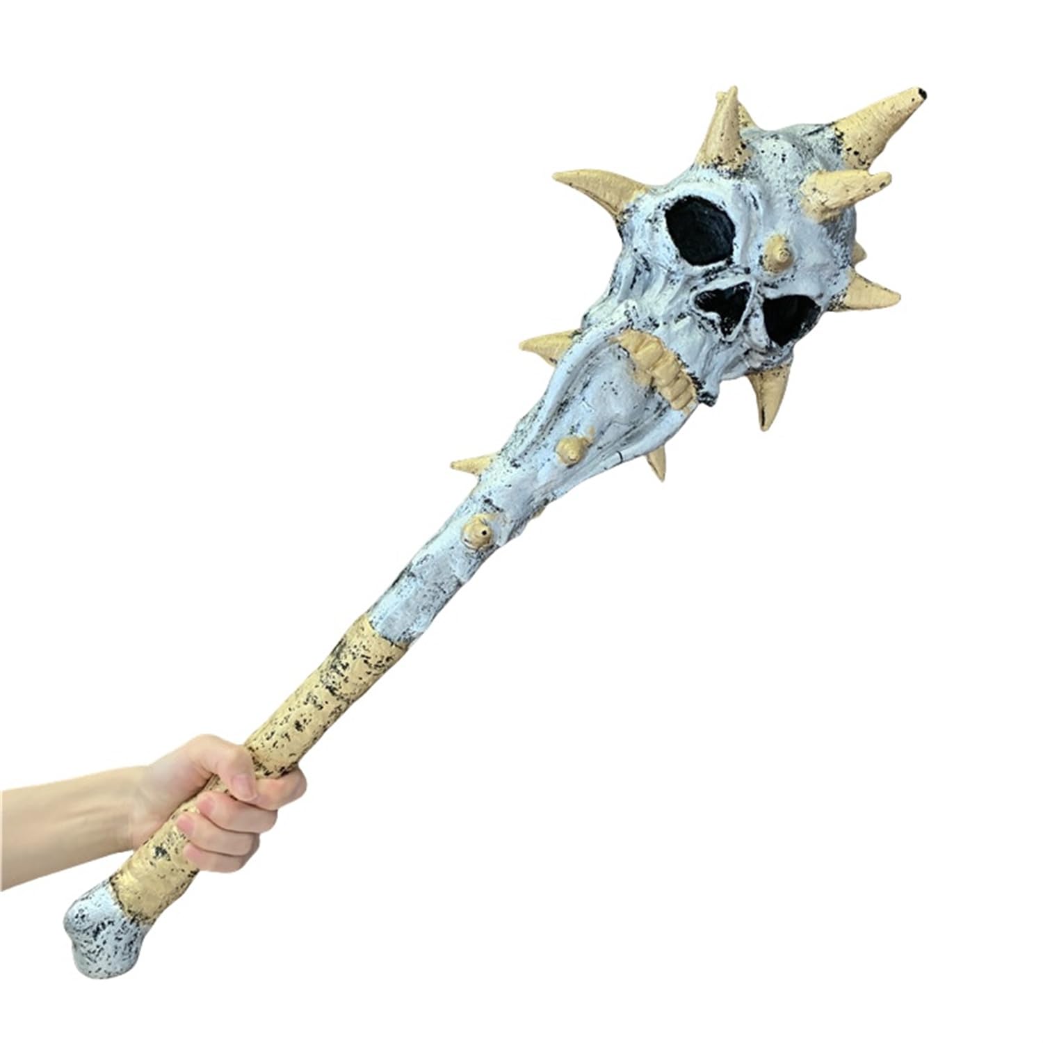 Amazon.co.jp: 西洋剣風 コスプレ道具 スパイクメイス 北欧風 戦士用PU