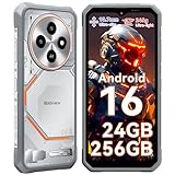 Blackview FORT 2 Rugged Smartphone Android 16, 245g/10.7mm Celluare Antiurto, 24GB+256GB/2TB Telefono Indistruttibile, Gemini AI, IP68/NFC/OTG/Face ID/2 Anni Garanzia