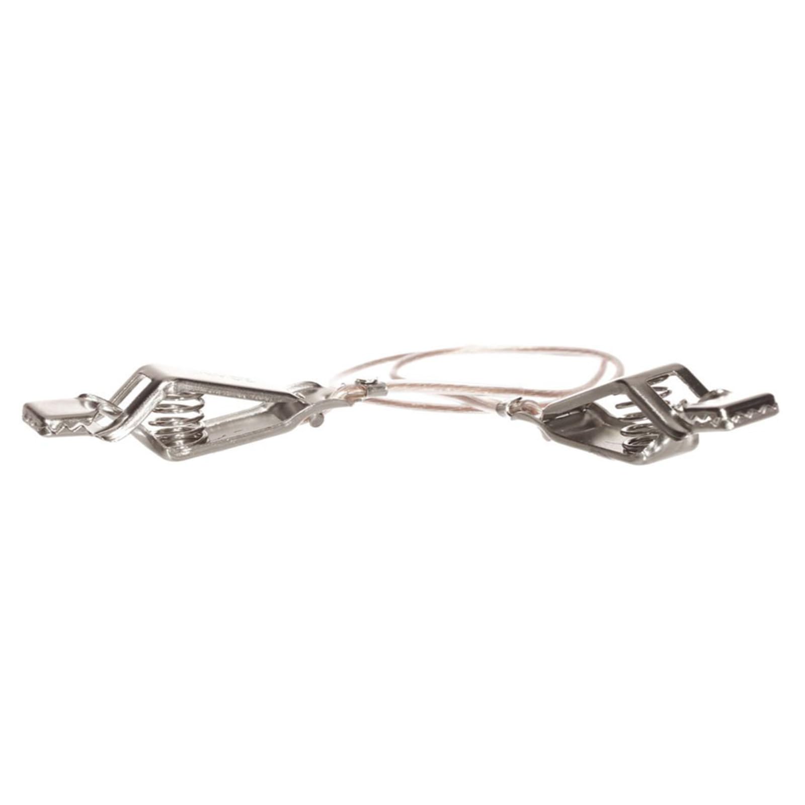 FEFOSAEP Fencing Mask Cord - Clear Connecting Mask Cable - Fencing Head Wire (Set of 2) (Standard)