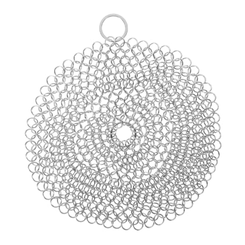 Unomor Stainless Steel Pot and Grill Cleaner Dish Cleaning Scrubber for Cast Iron Pans Grills and Cookware Multifunctional Food Safe