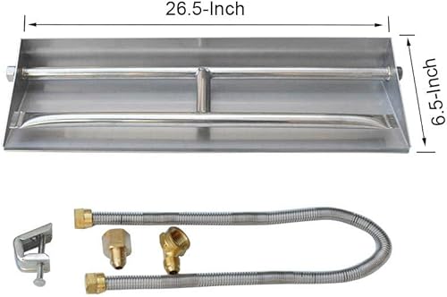Miniatura 6 de Stanbroil - Sartén de acero inoxidable doble, para quemador y chimenea