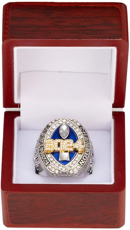 2024 Massive Fantasy Football Championship Trophy Ring FFL WINIER MVP Collectible Gift