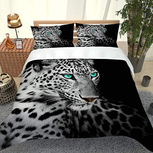 Funda Nórdica Cama 90 Juvenil 3D Leopardo