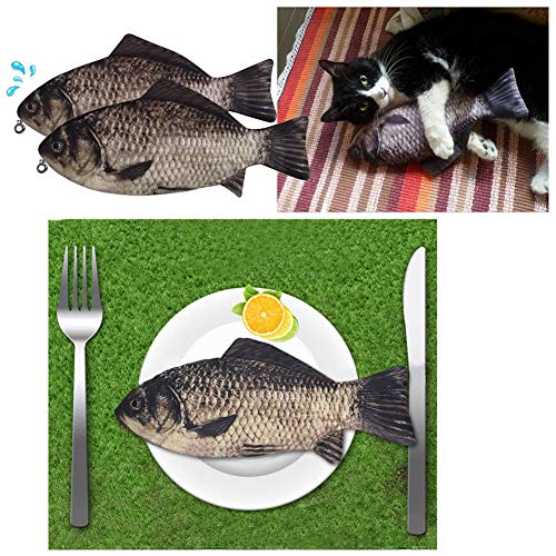 2 pezzi Astuccio Portapenne a Forma di Carpa