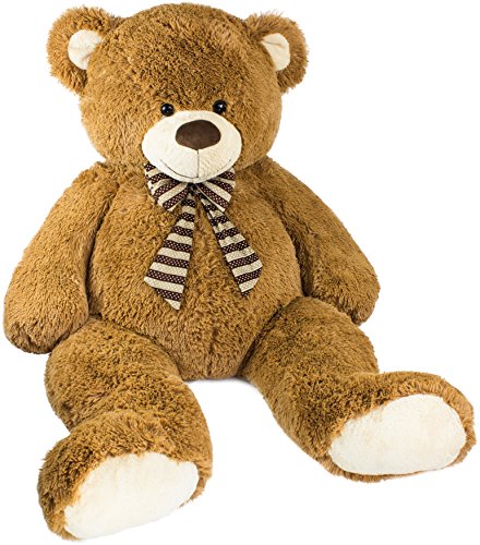 Brubaker Ours en peluche géant XXL 150 cm marron avec un cœur en peluche « Liebste Mama der Welt » – Image 3