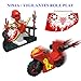 Nicolababe Weapon Pack Military Weapon Set Incl Helmet Body Armor Cloak and Motorcycles Designed for Minifigures Compatible with Minifigures of All Major Brands (SWAT Weapon)