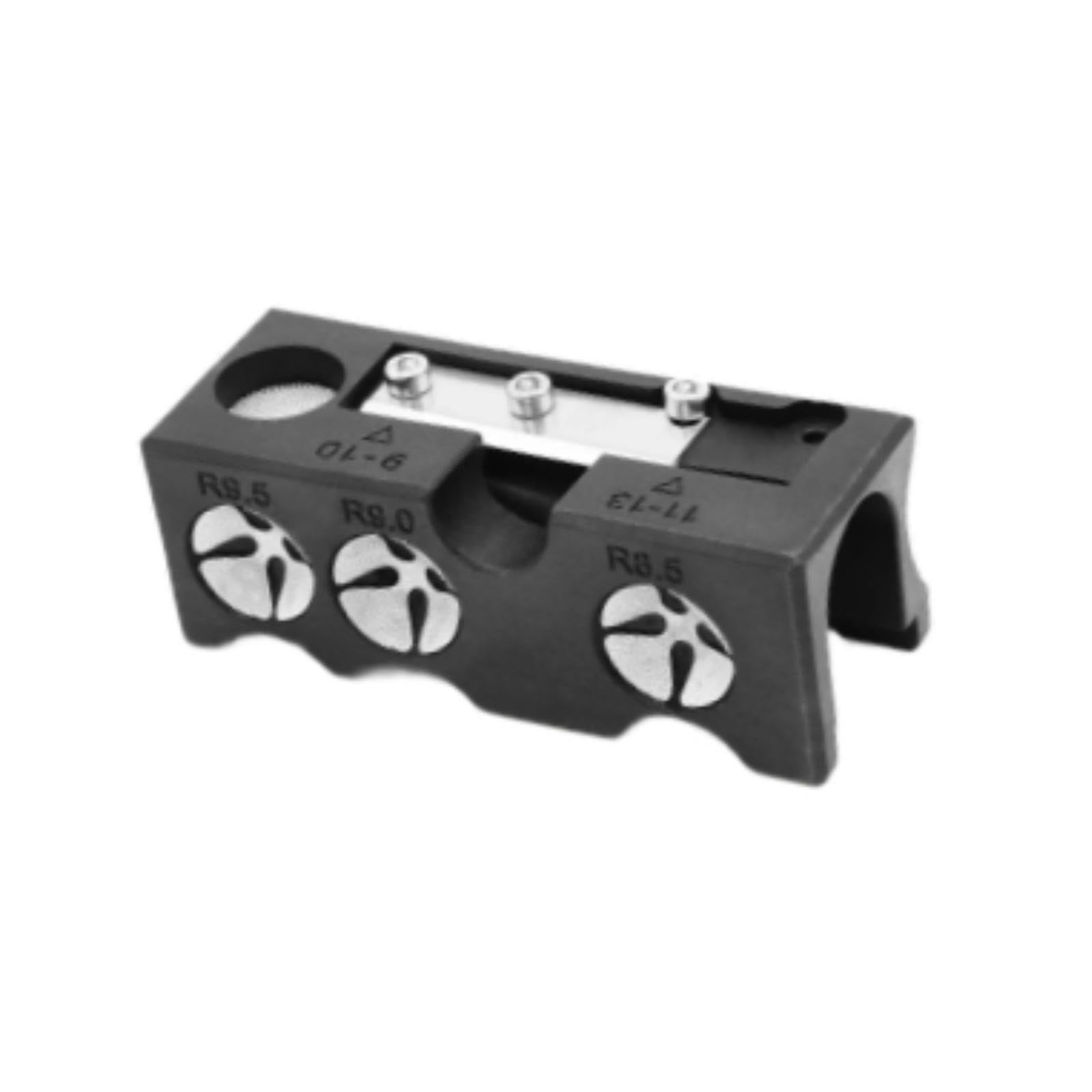 QSTDGVPW 10 in 1 Pool Cue Tip Maintenance Tool Compact for Polishing Shaping Accessories