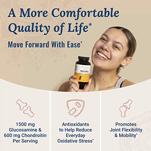 image for Live Conscious Glucosamine Chondroitin with MSM, Hyaluronic Acid, and 