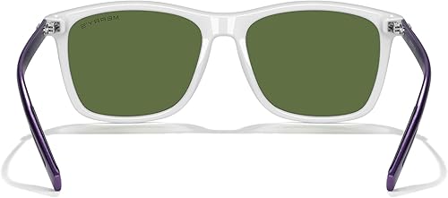 Miniatura 206 de MERRY'S S8286 Lentes de sol polarizados de aluminio, unisex, estilo de época, para hombres y mujeres 0c03 Marco negro/lente de espejo verde/patillas