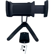 360 Derece D nebilen Mutfak Masa st  Telefon Tablet Tutucu Ayarlanabilir Esnek Ayakl  Metal