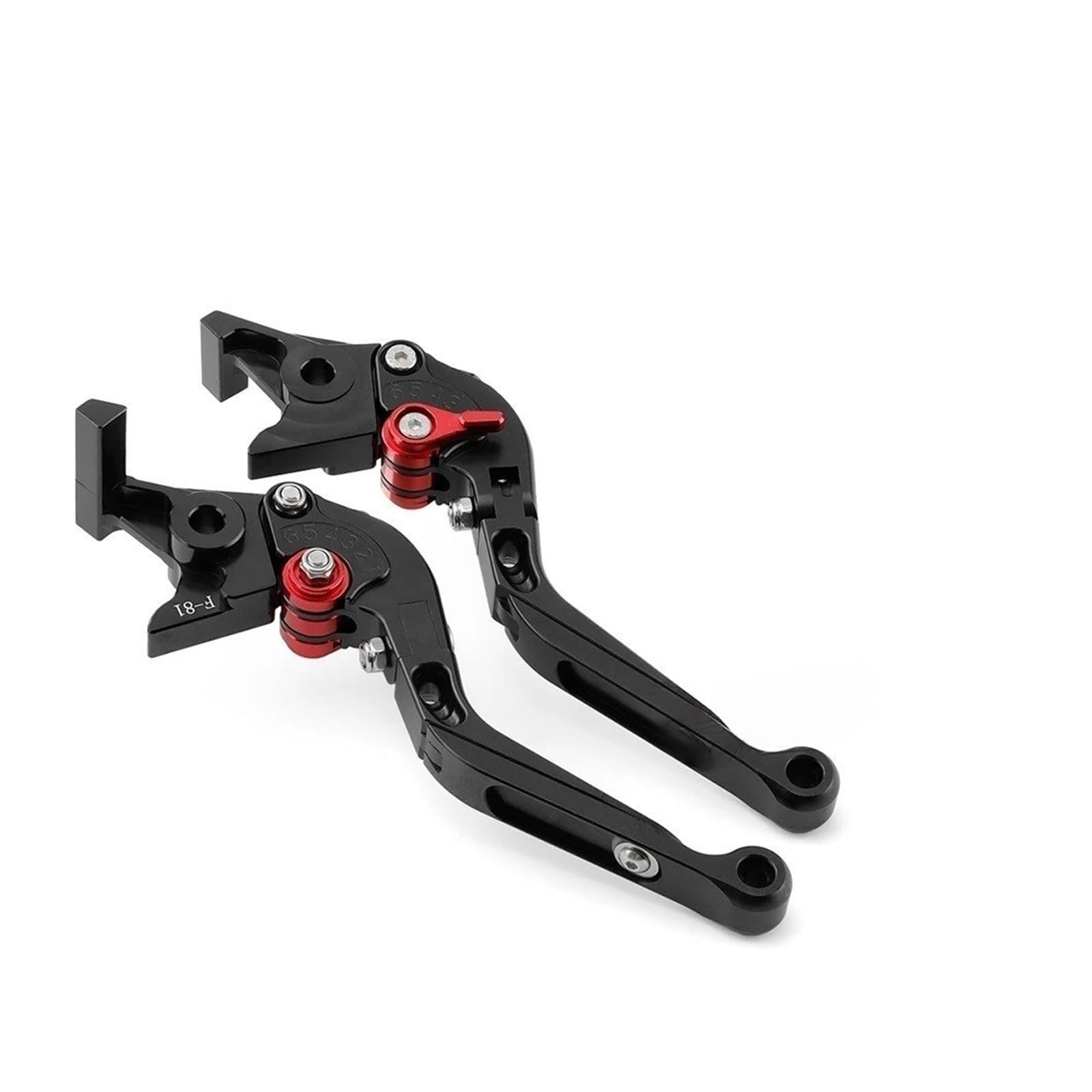 Wkdyriwo Extendable Black For Hon&Da For Forza 125 250 300 350 750 Nss125 Nss250 Nss300 Nss350 Nss750 Adv 350 X-Adv Xadv 750 Short Front Rear Brake Levers Motorcycle Brake Clutch Levers