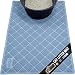 Gorilla Grip Original Premium Durable Cat Litter Mat (35x23), XL Jumbo, No Phthalate, Water Resistant, Traps Litter from Box and Cats, Scatter Control, Soft on Kitty Paws, Easy Clean Mats (Light Blue)