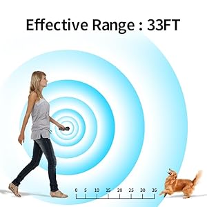 Portable Dog Bark Deterrent Device, Dog Barking Control Devices, Three Sound Ranges & USB-C Charging. Very Safe for People and Dogs. Can be Used to Train Dogs and Deter Vicious Dogs