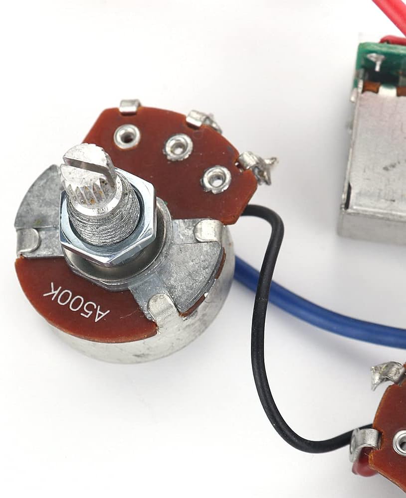 Electric Guitar Wiring Harness Pickup Pro Wiring Harness Push Pull Pots/w 3 Way Switches for LP SG Style Guitar