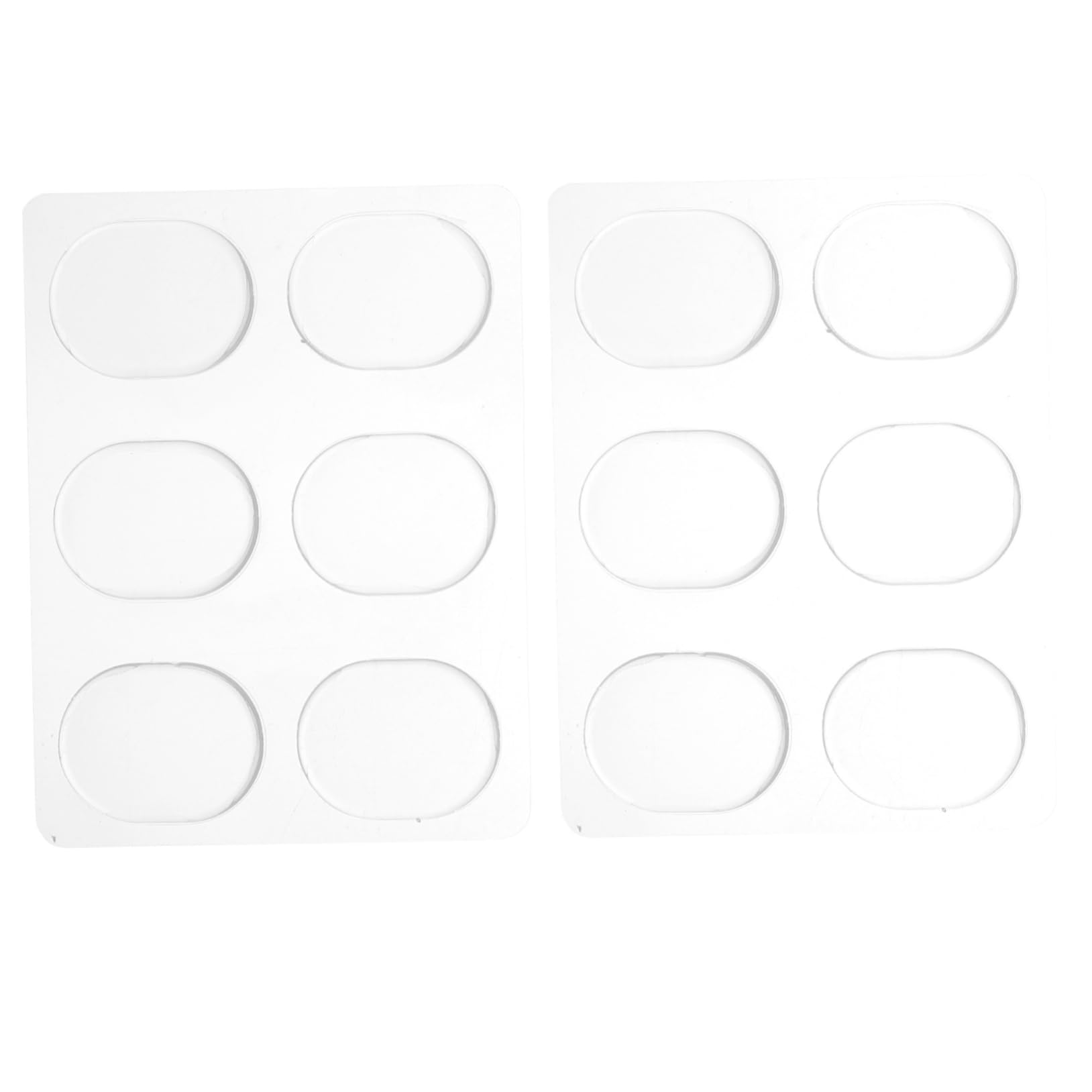 Toyvian 12Pcs Transparent Drum Silencers Adhesive Silicone Pads for Snare Cymbals More Easy Install Reusable Drum Silence Pads for Sound Suppression Practice Performance