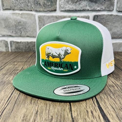 Image of Vexil American Rancher Adjustable Snapback Western Lifestyle Rodeo Southwest Inspired Meshback Hat