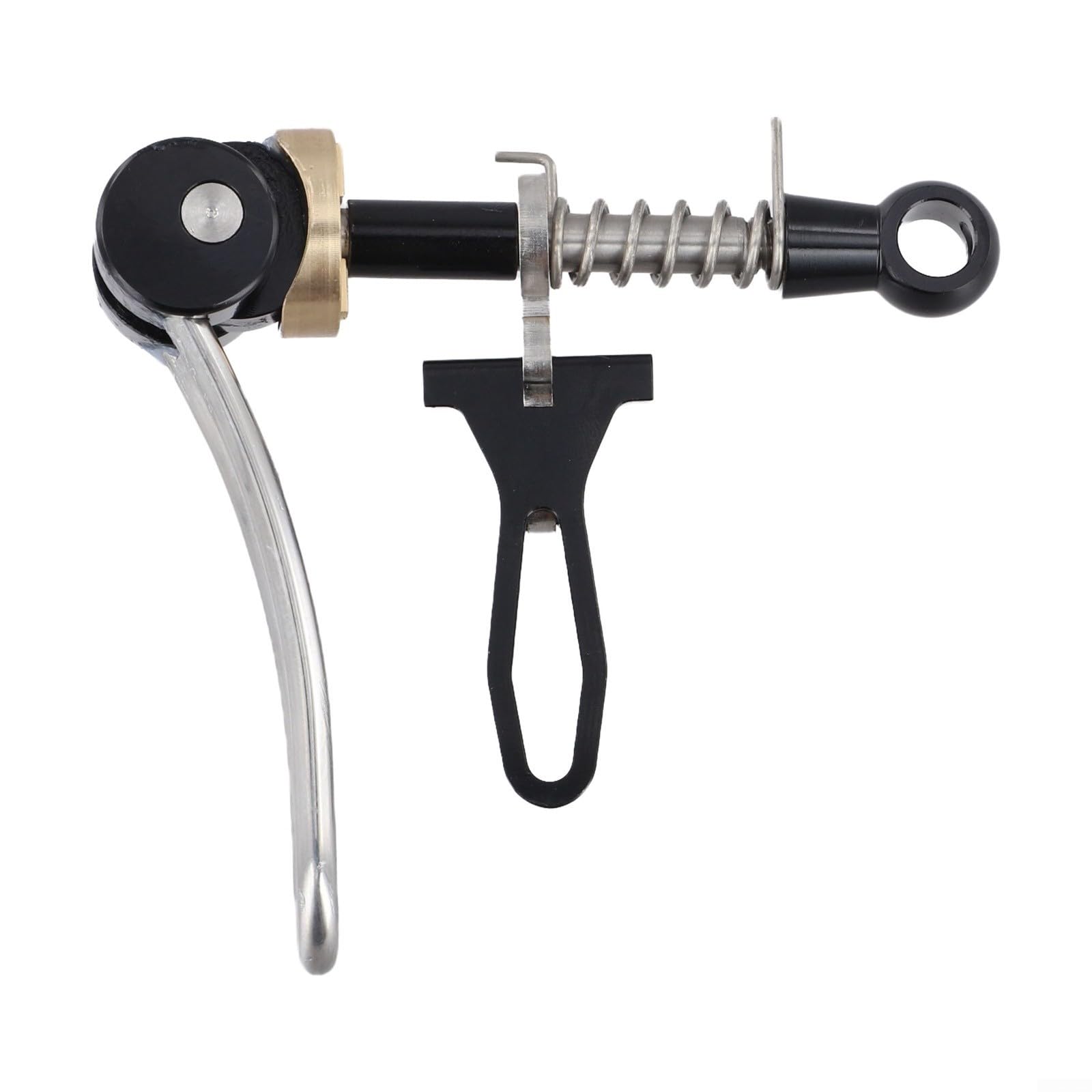 PureBowlic Quick Release Clamp for Brompton & For 3sixty Folding Bikes, Aluminum Alloy Seatpost Clamp, Compatible with 31 8mm Posts (Black)