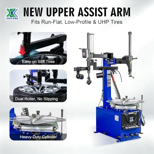 Image of XK Heavy Duty Tire Changers, Max 26 in Wheel Changers Machine, 110V, 989