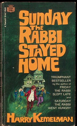 Sunday the Rabbi Stayed Home a Fawcett Crest Bo... B008HH8NJS Book Cover