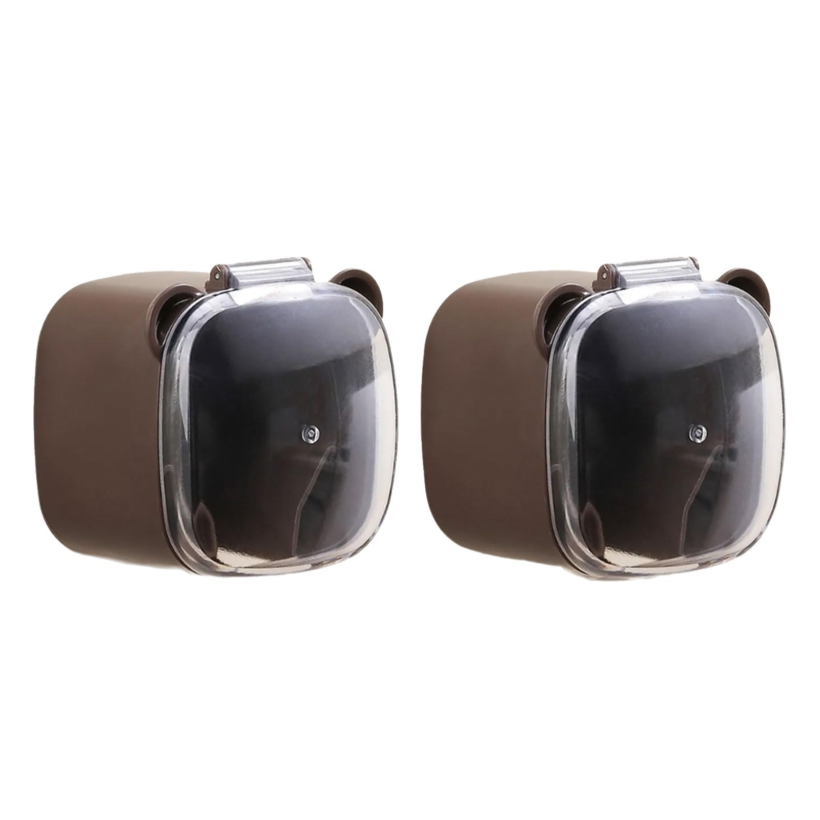 HDOYTXXM Of 2 Adhesive Socket Protectors Cartoon Bear Designs Waterproof Childproof Wall Outlet Cover for Bathroom Waterproof Socket Protector Cover
