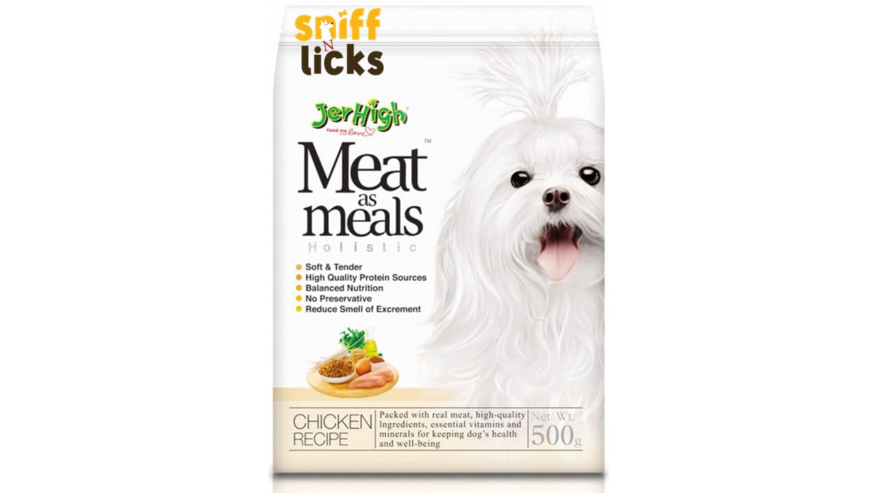 JerHigh Meat As Meal Holistic Dog Food Chicken Recipe Dog Treat with Real Chicken Meat (500g - Pack of 5) by Sniff N Licks (B0CSZ117P3) Amazon Price History, Amazon Price Tracker
