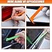 UHANBUT 4PCS Car Vinyl Wrap Scraper Tool, Double & Single Axe Micro Vinyl Wrapping Squeegee, Vehicle Window Curves Slot Tint Tool for Film Tucking, Cutting, Sealing Application (Double&Single)