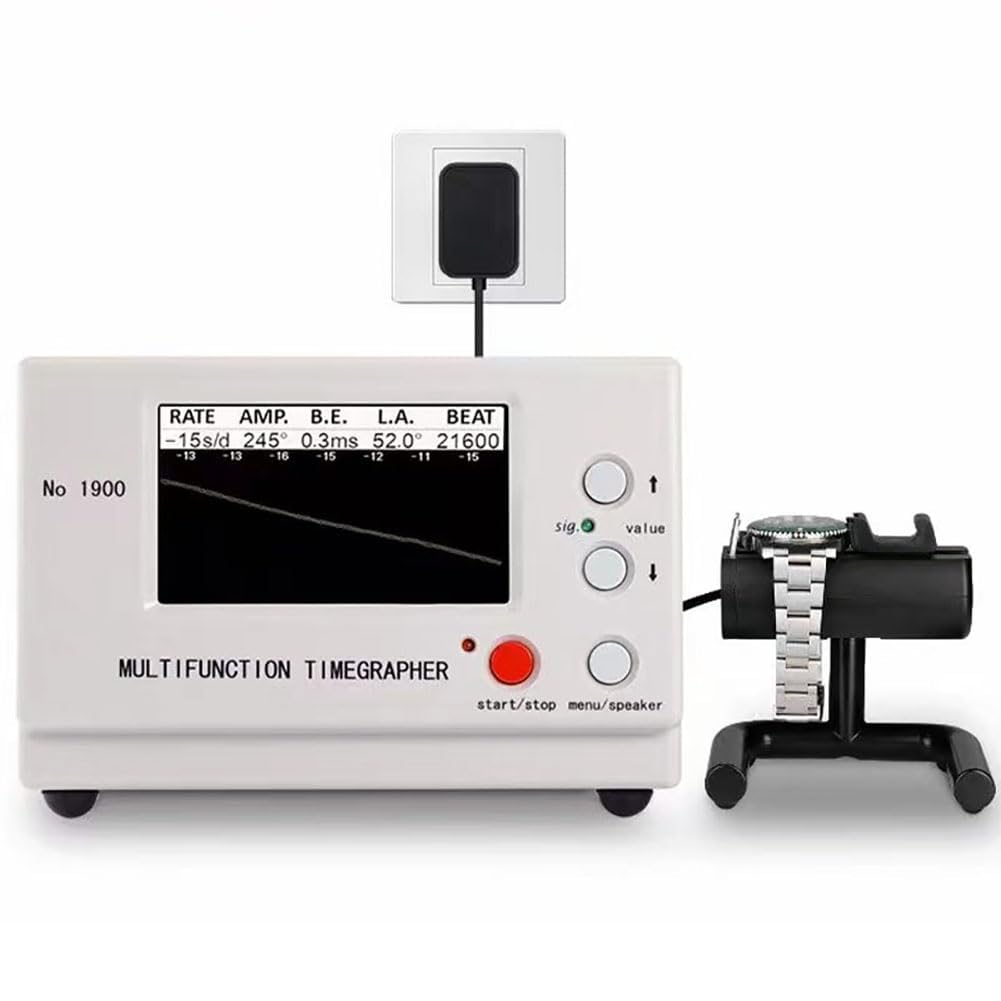N.1900 Timegrapher per orologi, cronometrante multifunzione con LCD per calibrazione e riparazione di orologi meccanici/automatici