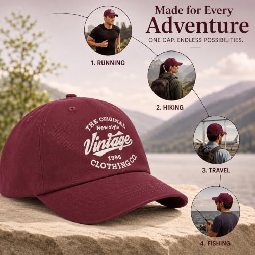 Image of Feathers Cotton Cap for Men & Women | Adjustable Baseball Unisex Caps | Breathable Outdoor Running, Gym & Travel Hat | Styles Cap for Men