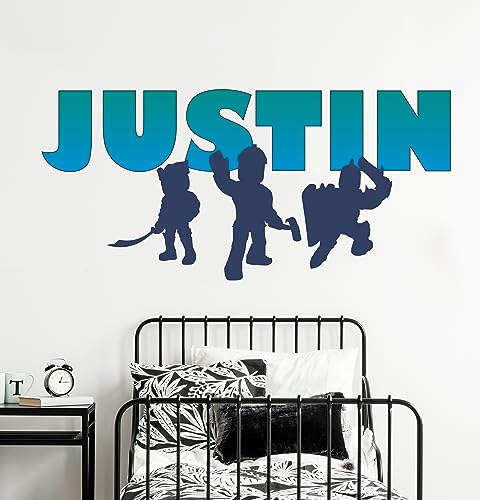 Vinilo decorativo para pared de gaming personalizado miniatura 4