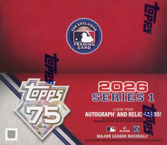 2026 Topps Series 1 Baseball JAPAN Edition HUGE Factory Sealed Box with (120) New Cards! Look for Autos Relics RCS Inserts Parallels & EXCLUSIVE Cherry Blossom & Koe Fish PARALLELS! Imported!