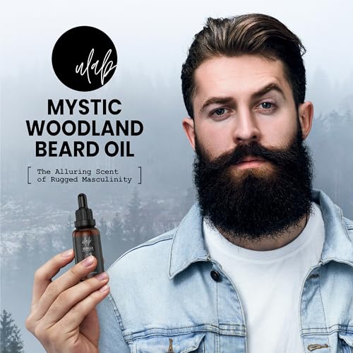 uLab-Beard-Growth-Oil-for-Men-30ml-Mystic-Woodland-Scent-Premium-Beard-Care-Oil-Natural-Beard-Moisturiser-Softener-and-Conditioner-for-Facial-Hair