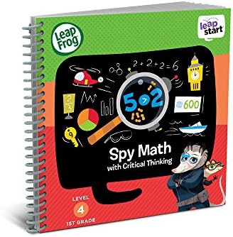 Leapfrog Leap Start Year 1 Activity Book - Spy Maths and Critical Thinking, Multi Color