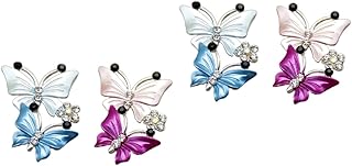 Amosfun 4 Peças De Ventilação De Ar Perfume Difusor De Carro Clipe Difusor De Óleo Essencial De Carro Perfume Difusores De Ar De Carro Clipe De Ventilação Medalhão Difusor De Carro