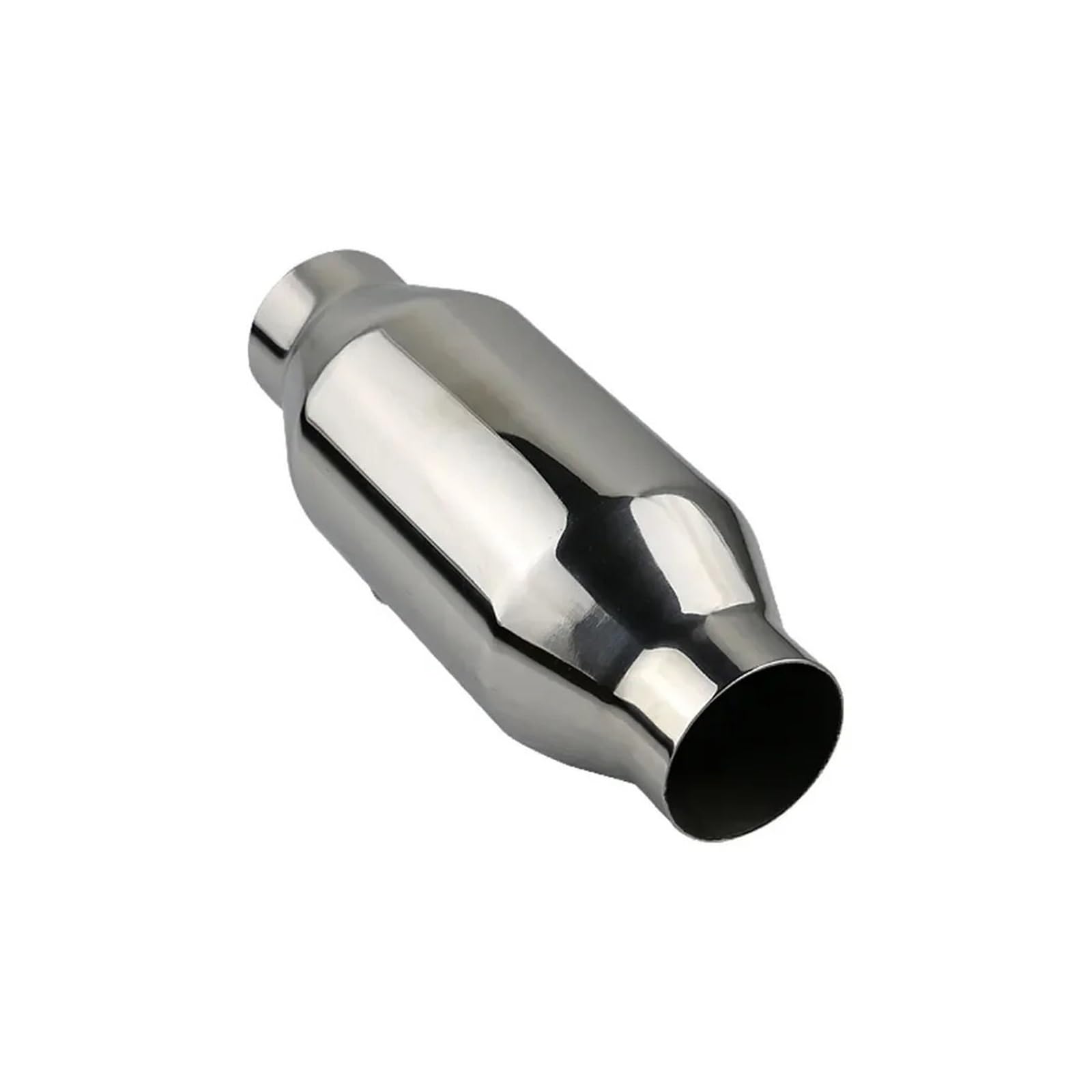 Układ Wydechowy Samochodu 57mm Wlot Wylot Metalowy Katalizator Uniwersalny Samochodowy O Wysokim Przepływie Uniwersalny katalizator z wlotem/wylotem