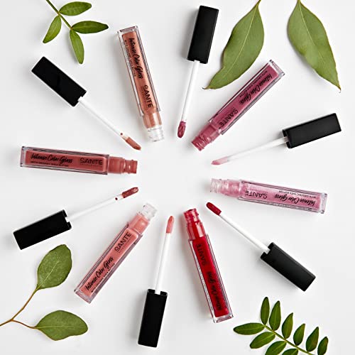 Sante Naturkosmetik Lipgloss in Glistening Nude mit glänzendem Finish