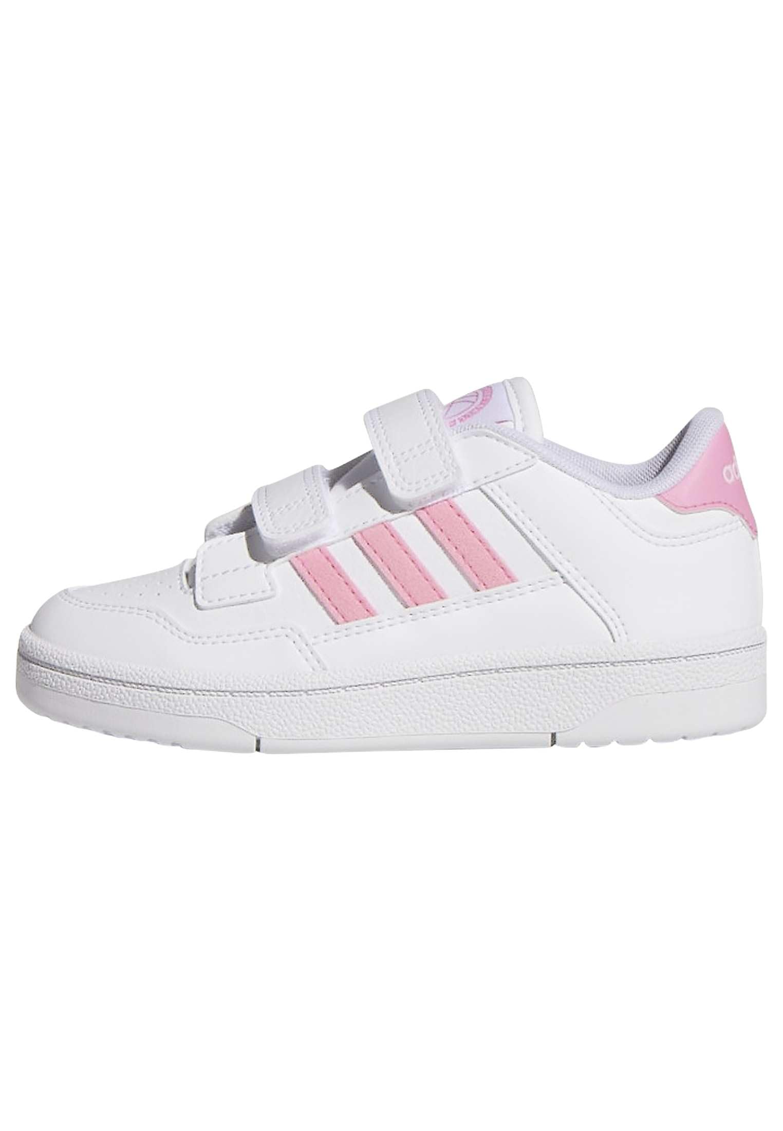 adidas Unisex Kids Rapid Court Childrens Shoes, FTWR White/Bliss Pink/FTWR White, 13.5 UK Child